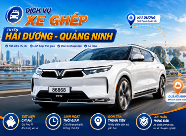 Dịch Vụ Xe Ghép Hải Dương Đi Quảng Ninh – Tiện Lợi, Tiết Kiệm, An Toàn