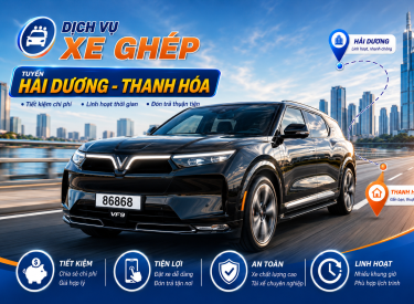TUYẾN XE HẢI DƯƠNG - THANH HÓA