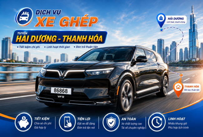 TUYẾN XE HẢI DƯƠNG - THANH HÓA